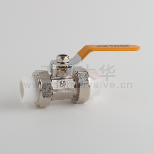 20 Chrome plated patented PPR ball valve