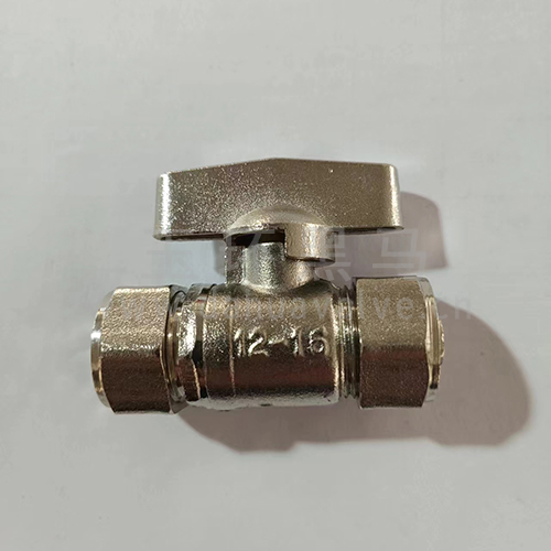 Aluminum-plastic pipe ball valve